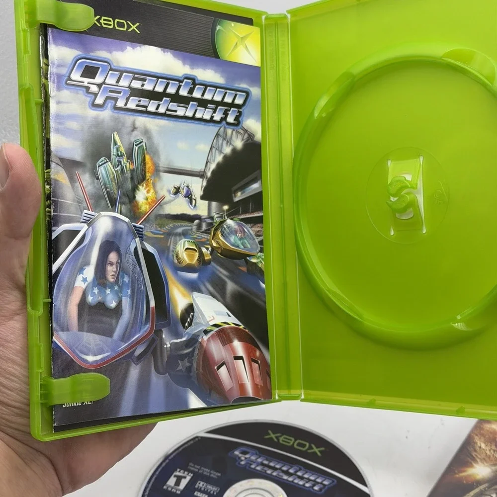 Original Xbox Games Quantum Redshift & Blood Wake - Lot of 2‎